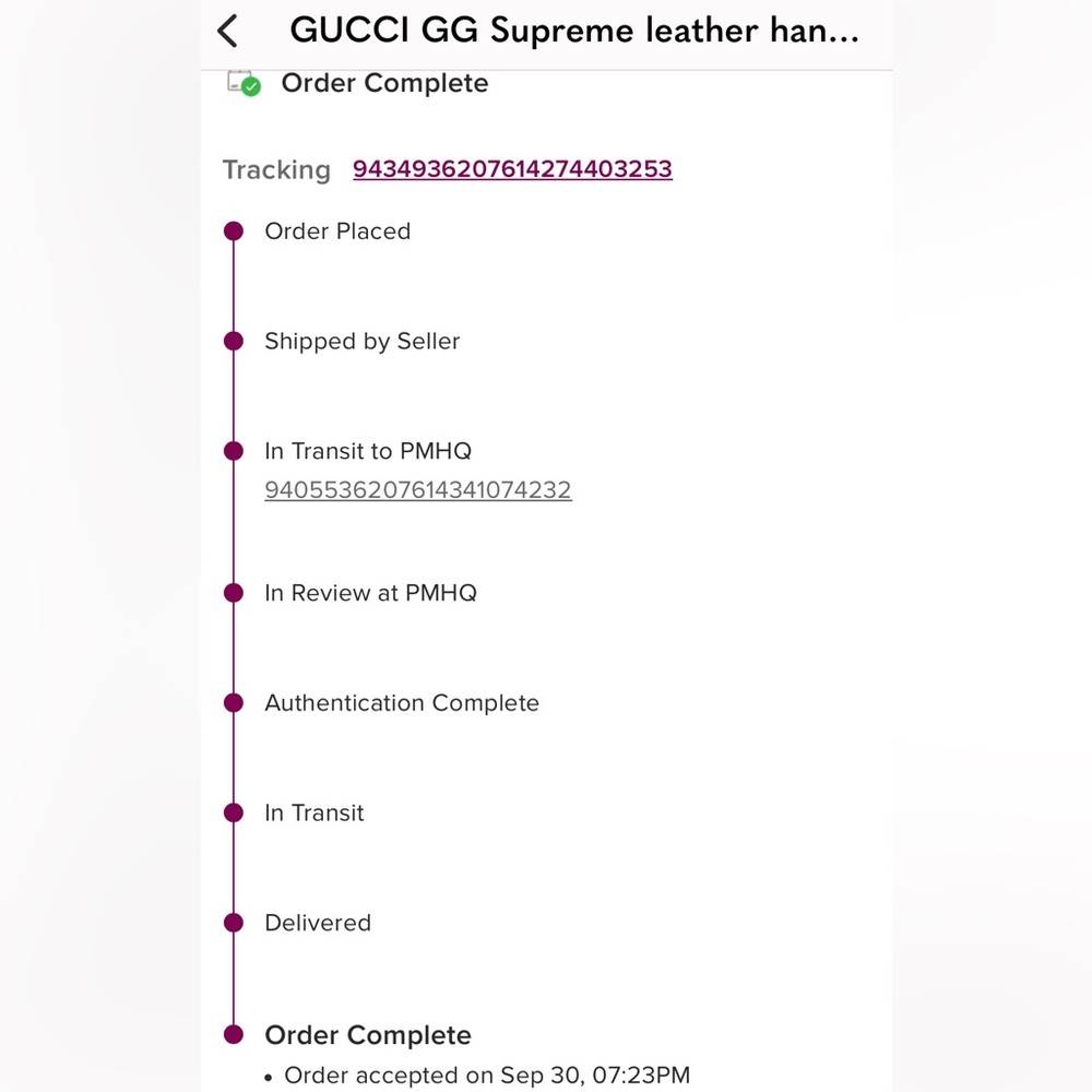 Gucci GG Supreme Small Handbag - Picture 11 of 11